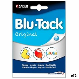 Kit Bostik Blu Tack Wielokrotnego użytku (12 Sztuk)