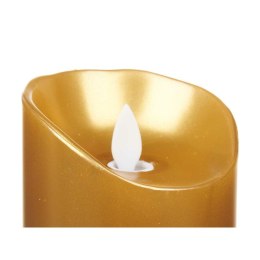 Świeca LED Złoty 8 x 8 x 20 cm (12 Sztuk)