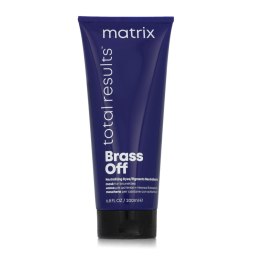 Maska do Włosów Matrix Total Results Brass Off Włosy w kolorze kasztanowym 200 ml