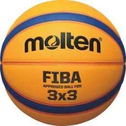 Piłka do koszykówki Molten B33T5000 FIBA outdoor 3x3 żółta rozm. 6