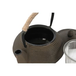 Dzbanek na herbatę Home ESPRIT Brązowy Czarny Stal nierdzewna Żelazo 600 ml (2 Sztuk)