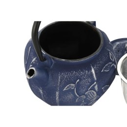 Dzbanek na herbatę Home ESPRIT Niebieski Biały Stal nierdzewna Żelazo 600 ml (2 Sztuk)