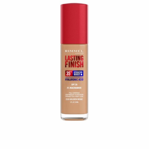 Kremowy podkład do makijażu Rimmel London Lasting Finish Nº 210 Golden Beige Spf 20 30 ml