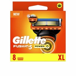 Maszynka do golenia Gillette Fusion 5 Power (8 Sztuk)