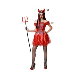 Kostium dla Dorosłych Czerwony Demon Woman - M/L