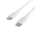 Kabel Booster Charge USB-C/USB-C PVC 2m, biały