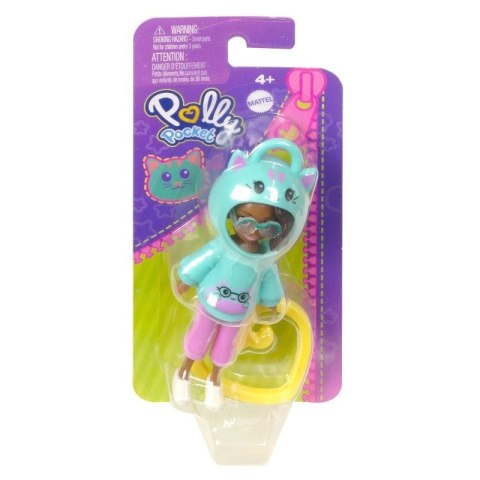 Figurka Polly Pocket zawieszka Kotek