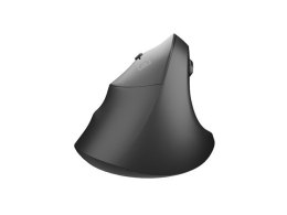 Mysz bezprzewodowa wertykalna Crake 2 2400 DPI Bluetooth 5.2 + 2.4GHz dla leworęcznych Czarna