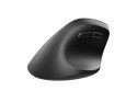 Mysz bezprzewodowa wertykalna Crake 2 2400 DPI Bluetooth 5.2 + 2.4GHz dla leworęcznych Czarna