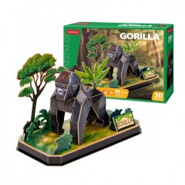 Puzzle 3D Zwierzęta - Goryl