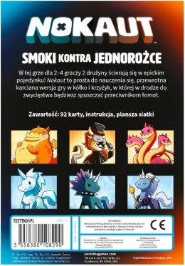 Gra Nokaut: Smoki kontra Jednorożce