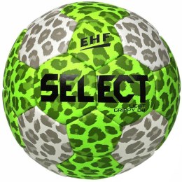 Piłka ręczna Select Light Grippy DB EHF zielono-beżowa rozm. 0 12077