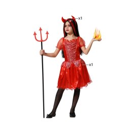 Kostium dla Dzieci Czerwony Demon Woman Demon - 10-12 lat