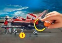 Zestaw figurek Stunt Show 70832 Lotniczy pokaz kaskaderski: Odrzutowiec "Orzeł"