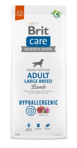 Brit Dog Hypoallergenic Adult Large Lamb 12Kg+2Kg