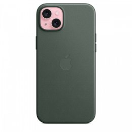 Etui z tkaniny FineWoven z MagSafe do iPhonea 15 Plus - wieczna zieleń
