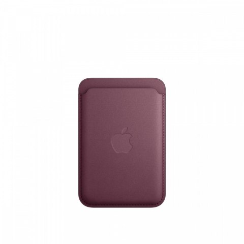 Portfel z tkaniny FineWoven z MagSafe do iPhonea - rubinowa morwa