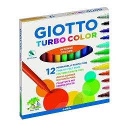 Zestaw markerów Giotto Turbo Color Wielokolorowy (10 Sztuk)