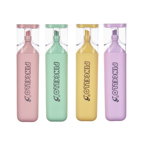 Zestaw markerów fluorescencyjnych Pincello Żółty Wielokolorowy Różowy Fiolet Mięta (12 Sztuk)