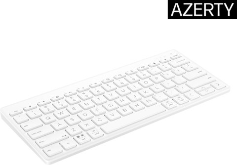 Klawiatura HP 350 Compact Multi-Device Bluetooth Keyboard bezprzewodowa biała 692T0AA
