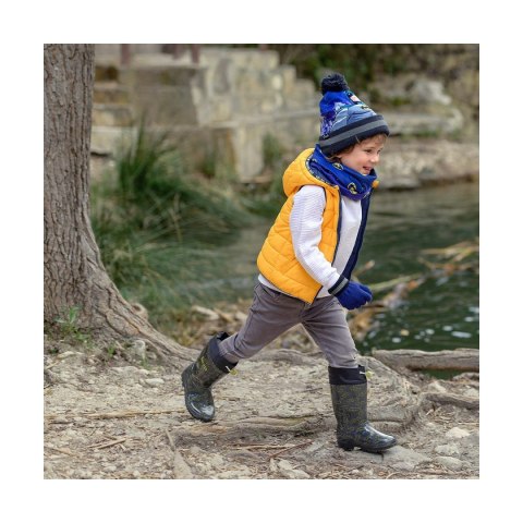 Gumowce dziecięce Batman Szary - 32