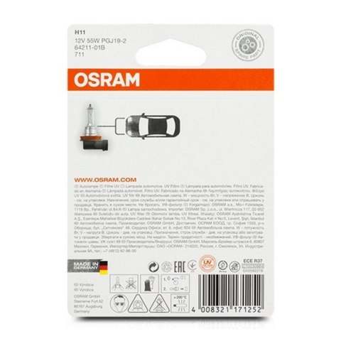 Żarówka Samochodowa Osram 64211-01B H4 55W 12V H11 12 V 55 W