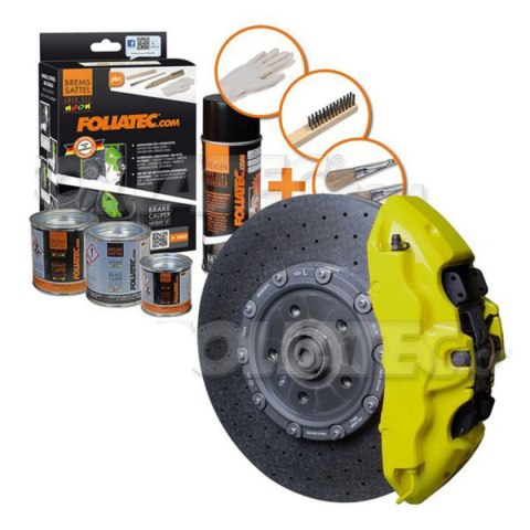 Zestaw do malowania Foliatec (4 pcs) - Czerwony