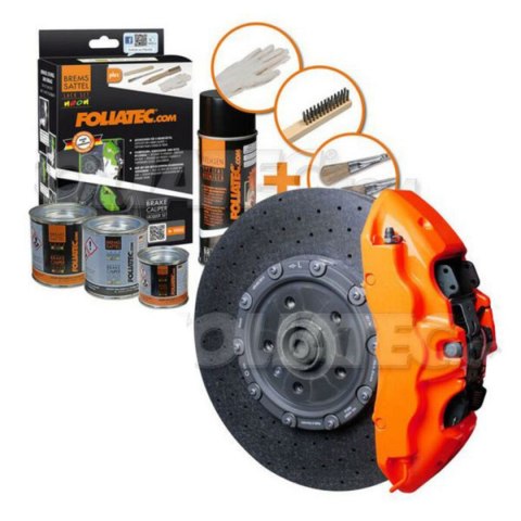 Zestaw do malowania Foliatec (4 pcs) - Czerwony