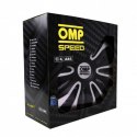 Kołpaki OMP Magnum Speed Czarny Srebrzysty 15" (4 uds)