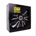 Kołpaki OMP Magnum Speed Czarny Srebrzysty 16" (4 uds)