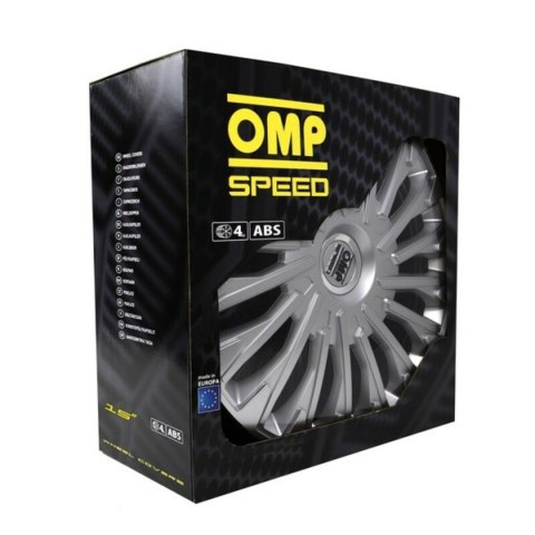 Kołpaki OMP Stinger Speed Srebrzysty 15" (4 uds)