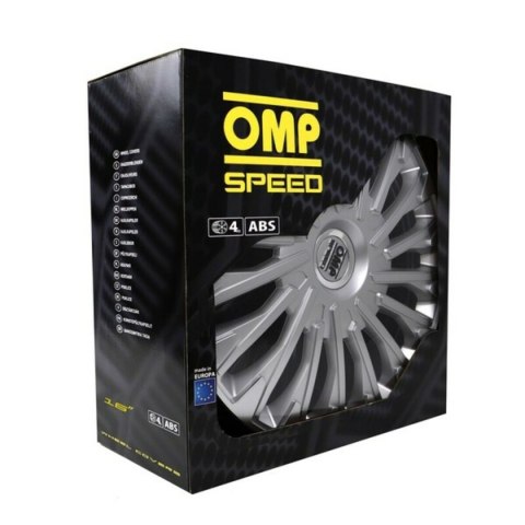 Kołpaki OMP Stinger Speed Srebrzysty 16" (4 uds)