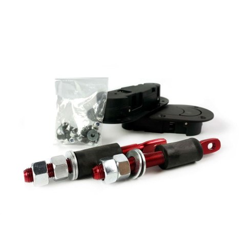 Zapinki maski OCC Motorsport OCCRC006 Czarny