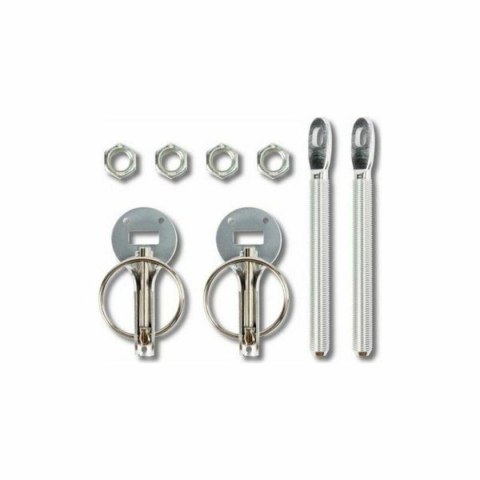 Zapinki maski Srebrzysty Sprężyna