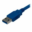 Kabel USB A na USB B Startech USB3SAB1M Niebieski