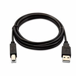 Kabel USB A na USB B V7 V7USB2AB-02M-1E Czarny