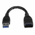 Kabel USB Startech USB3EXT6INBK Czarny