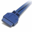 Kabel USB Startech USB3SPLATE IDC Niebieski