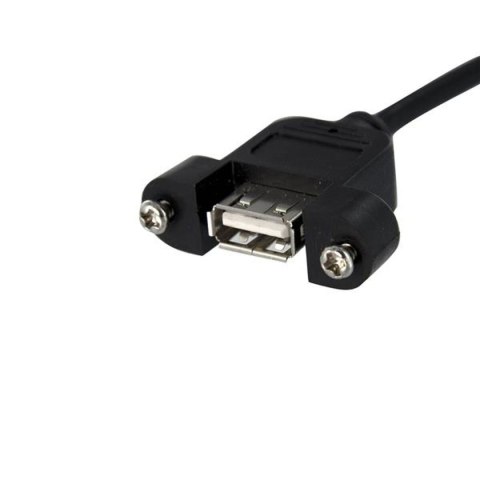 Kabel USB Startech USBPNLAFHD3 Czarny 90 cm