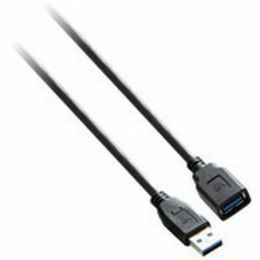Kabel USB V7 V7E2USB3EXT-03M USB A Czarny