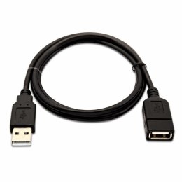 Kabel USB V7 V7USB2EXT-01M-1E Czarny 1 m (1 Sztuk)