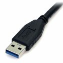 Kabel USB do Micro USB Startech USB3AUB50CMB Czarny