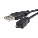 Kabel USB do Micro USB Startech UUSBHAUB1M USB A Micro USB B Czarny