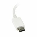 Kabel USB do Micro USB Startech UUSBOTGW Biały