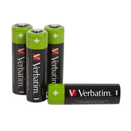 Baterie akumulatorowe Verbatim 2500 mAh 1,2 V (4 Sztuk)