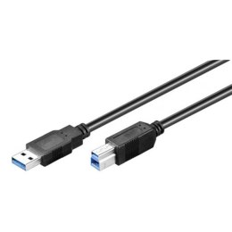 Kabel USB A na USB B EDM Czarny 1,8 m