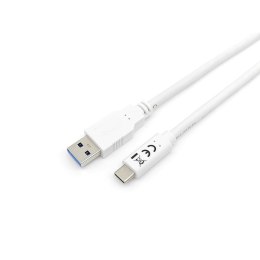 Kabel USB A na USB C Equip 128363 Biały 1 m