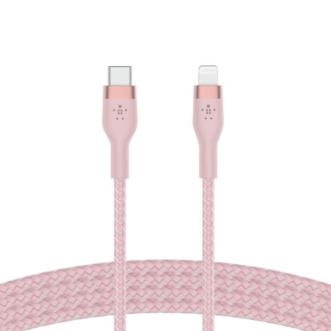 Kabel USB-C do Lightning Belkin CAA011BT1MPK 1 m Różowy