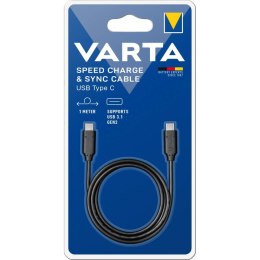 Kabel USB-C na USB-C Varta 57947 1 m