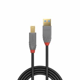 Kabel USB LINDY 36744 5 m Czarny Szary